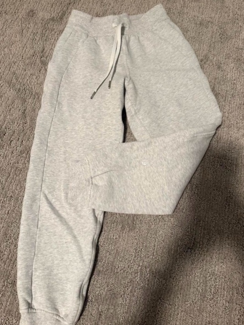 lululemon athletica Light Gray Women's Jogger Track Pants